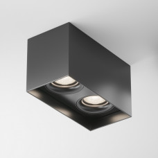Потолочный светильник Slim GU10 2x50Вт черный